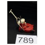 Vtg. 'Tiny Power' Mechanical Lawnmower  S & P