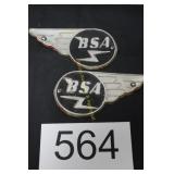 Pair of BSA Side Panel Bides - Used