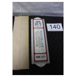 Homann Grain & Supply Co. Tin Thermometer