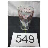 Red - White - Blue Drinking Glass - Eagles & Stars