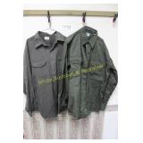 Pair of Vtg. Oshkosh Long Sleeve Work Shirt