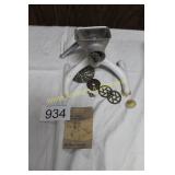 West Bend Meat Grinder & Food Chopper - Parts