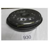 Enamelware Roasting Pan w/Self Basting Lid