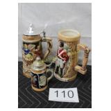 (3) Great Looking Steins