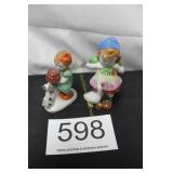 (2) Vintage Made in Occupied Japan Figurines