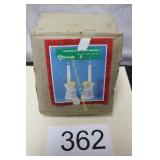 Praying Angel Porcelain Taper Holders
