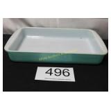 Pyrex 2 Qt. Turquoise Baking Pan/Casserole Dish
