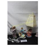 Resin Angel Lamp & More