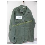 Vintage U.S. Army OG-107 Utility Shirt