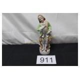18th Century Handpainted Porcelain Figurine