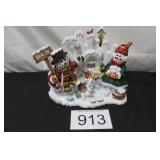 Home Interiors 'Let it Snow' Tealight Holder