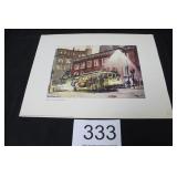Floyd Hildebrand 1970 SF Cable Car Print