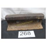 Iron Railroad Track Anvil
