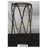 Vintage Wrought Iron Plant Stand