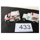 Vintage Nyling & Matchbox Ambulance Toy Lot