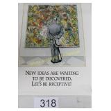Poster "New Ideas Are Waiting to be Discovered"