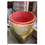 (2) Large Heavy Duty Plastic Tubs