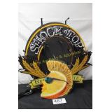 Shock Top Belgian White Neon Beer Sign