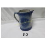 Cobalt Blue Sale-Glazed Stoneware Pitcher