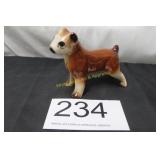 Vintage Ceramic Boxer Puppy Figurine