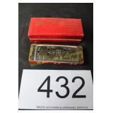 Vtg. W. Kraft A-440 Pitch Pipe w/Box