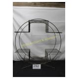 Vtg. MCM Circular Wire Plant Stand