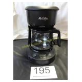 Mr. Coffee 5-Cup Mini Brew Coffee Maker