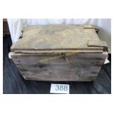 Antique Primitive Wooded Storage Crate