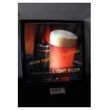 Michelob Ultra Amber Lighted Sign