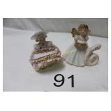 Pair of Ceramic Figurines