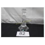 Single Crystal 8" Tall Candlestick