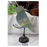 Modern Folk-Art Style Bird Silhouette Table Decor