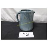 Antique Blue/Gray Salt Glazed Pitcher