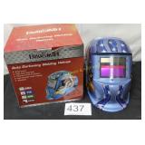 Solar Powered Auto Darkening Welding Helmet