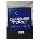 Budlight Game Time Lighted Sign