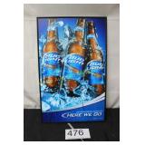 Bud Light "Here We Go" Illuminated Sign
