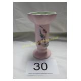 1957 Hull Pottery "Serenade" S-1 Ruffled Vase