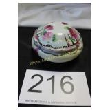 Vtg. Handpainted Nippon Porcelain Trinket Box