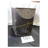 Antique Primitive Time Dispenser Tin