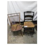 Antique Windsor & Hitchcock Style Chairs