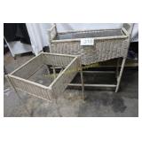 Couple Pieces of Vintage Wicker