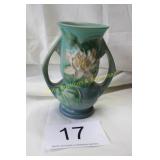 Roseville "Water Lily" Double Handled Vase