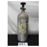 Aluminum CO2 Cylinder - 5# compressed Gas Tank