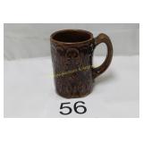 Brown Glazed Stoneware Mug
