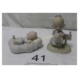 Pair of Precious Moment Figurines