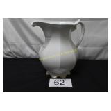 Victoria Style Scalloped Ironstone Pitcher