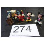 Disney Mickey Mouse & Snoopy PVC Figures