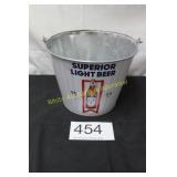 Michelob Ultra Galvanized Metal Ice Bucket