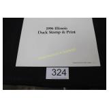 1996 IL Migratory Waterfowl Stamp & Print