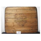 Antique Stove Board w/Great Graphics